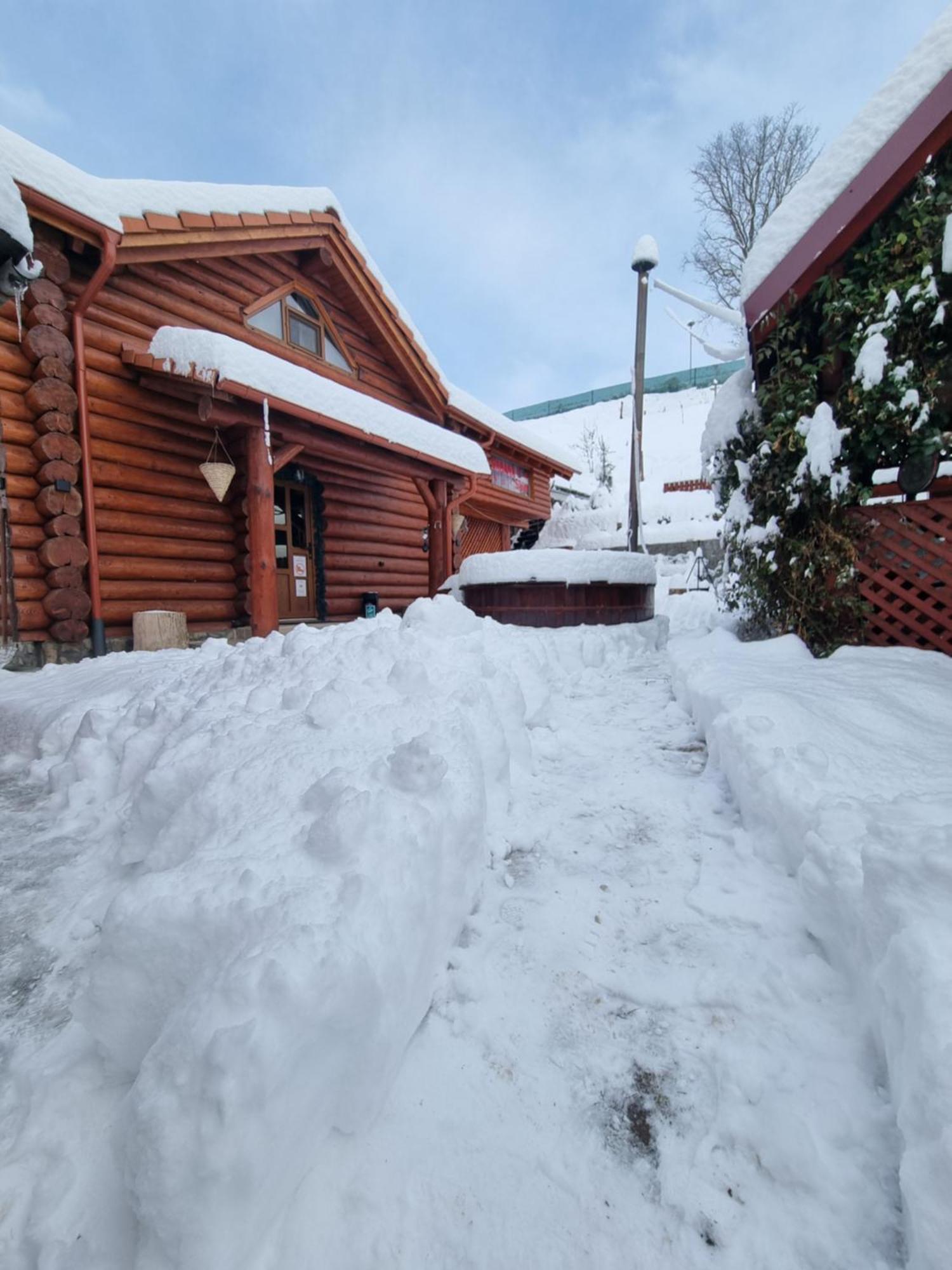 Cazare Casa Suw Toplita Magherus Buitenkant foto