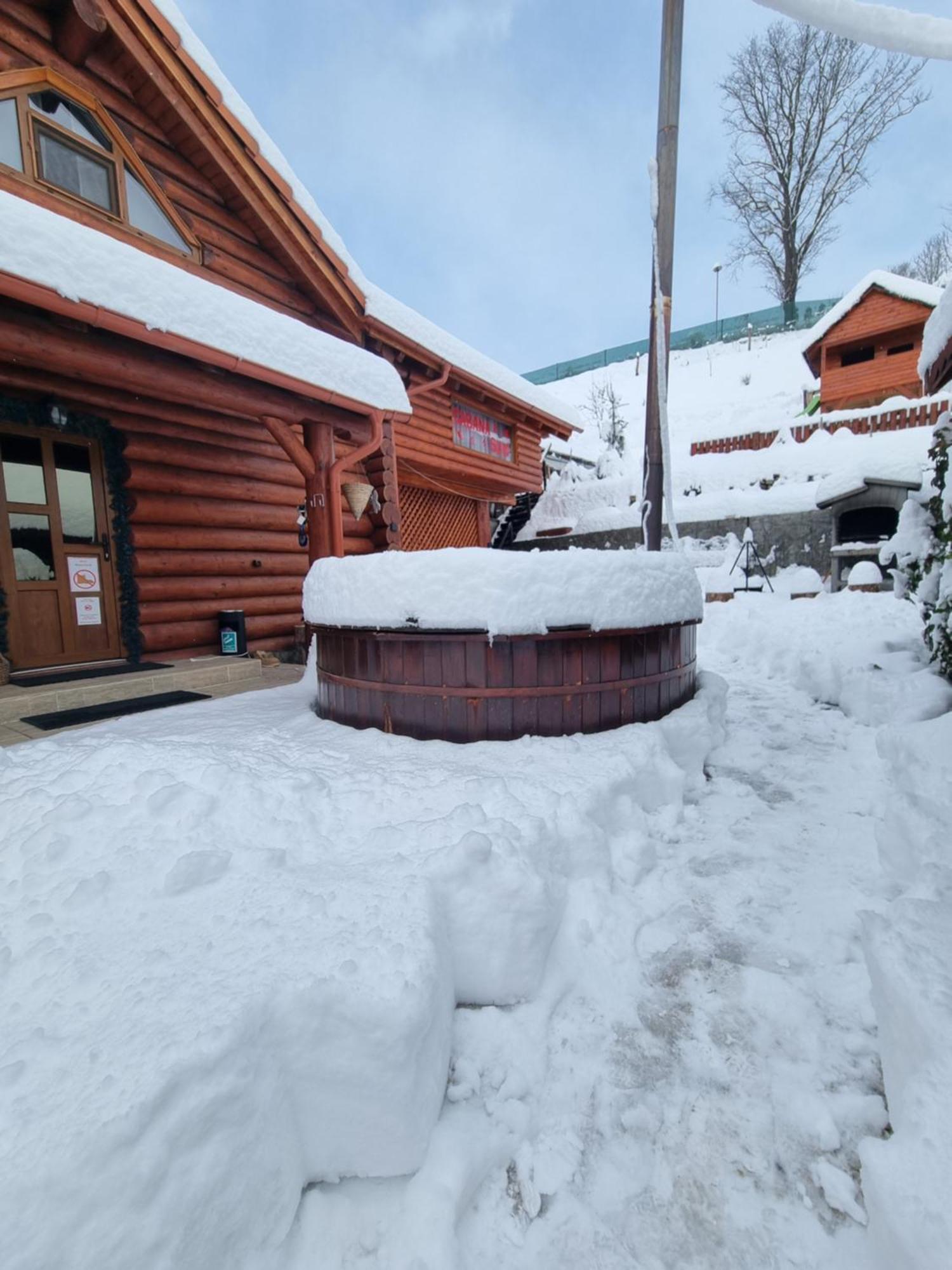 Cazare Casa Suw Toplita Magherus Buitenkant foto